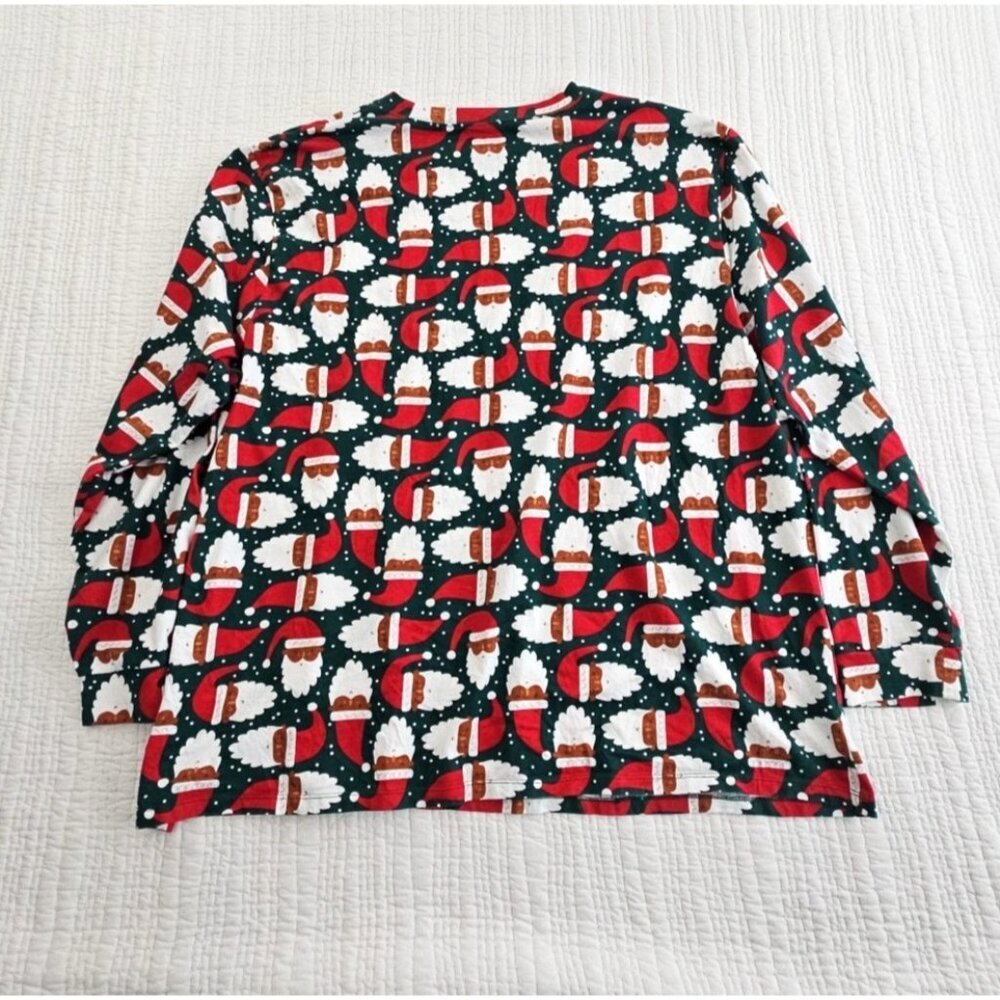 PJ Place Unisex Christmas Santa 100% Cotton Top Pajama‎ Size XXXL Comfort NWOT - Picture 11 of 16
